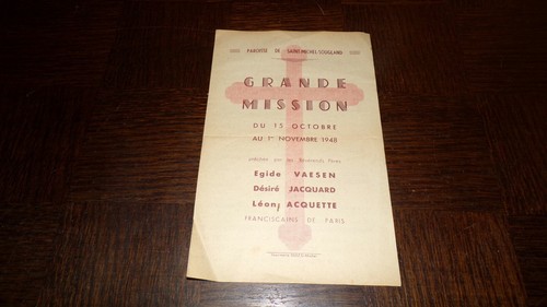 Programme grande mission - programme,