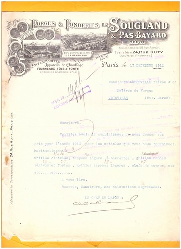Paris forges - (xii°, &