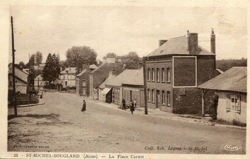 Carte saint michel sougland - saint,
