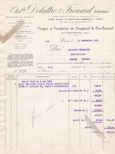 Paris delattre frouard forges - paris,